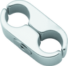 BikeMaster 2 Lines Cable Clamp - Silver - 152467 Photo - Primary
