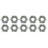 Moroso Zinc Nylock Nuts - 1/4-20 (10 Pack) - 38832 User 1