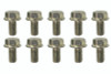 Moroso M8-1.25 x 16mm Non-Serrated Zinc Flange Bolt  - 10 Pack - 38841 User 1