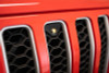DV8 Offroad 2018+ Jeep JL Grill Amber Marker Lights - GRJL-02 Photo - Mounted