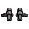 Wehrli 04.5-2010 Duramax LLY/LBZ/LMM Crankcase Vent (PCV) Fitting Kit - Billet Black Anodized - WCF100189 User 1