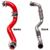 Banks Power 17-19 Chevy/GMC 2500HD/3500HD Diesel 6.6L Boost Tube Upgrade Kit - Red - 25999 Photo - Unmounted