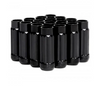 BLOX Racing 12-Sided P17 Tuner Lug Nuts 12x1.5 - Black Steel - Set of 16 - BXAC-00141-BK User 1