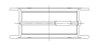 ACL Ford 4 2300cc OHV Twin Cam (Dual Spark Plug) .020in Oversized High Performance Main Bearing Set - 5M1743H-20 Technical Drawing