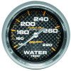 Autometer Carbon Fiber 2-5/8in 140-280 Deg F Mechanical Water Temp Gauge - 4831 Photo - Primary