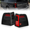 ANZO 07-17 Ford Expedition LED Taillights w/ Light Bar Black Housing Smoke Lens - 311409 Photo - Primary