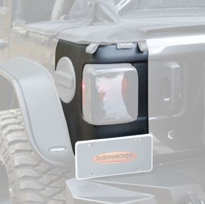 Bushwacker 18-22 Wrangler (JL) TrailArmor Rear Corner Gaurd - 14084 Photo - Primary