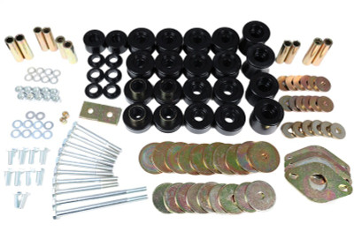 Energy Suspension 91-97 Toyota Land Cruiser FJ80 Body Mount Set w/ Hardware - Black - 8.4113G Photo - Primary