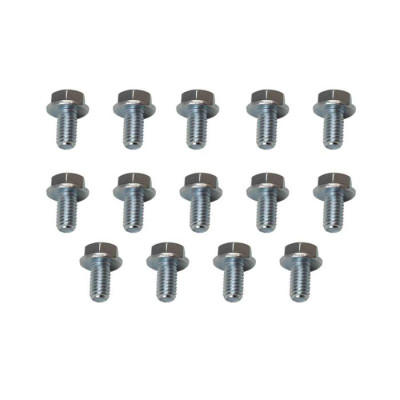 Moroso GM Powerglide Stamped Steel Transmission Pan Bolts - Set of 14 - 38780 User 1