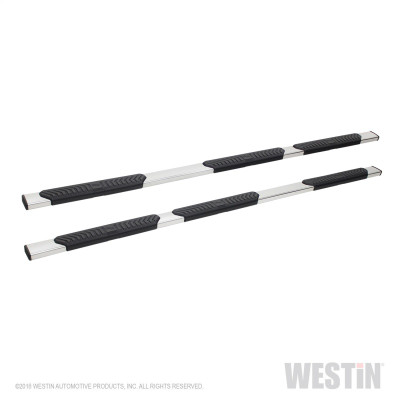 Westin 07-18 Chevrolet Silverado 1500 CC 6.5ft Bed R5 M-Series W2W Nerf Step Bars - Polished SS - 28-534570 Photo - Primary