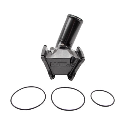 Wehrli Chevrolet LBZ/LMM Duramax 3in Y-Bridge Kit (Bridge Only) - Gloss Black - WCF100235-GB User 1