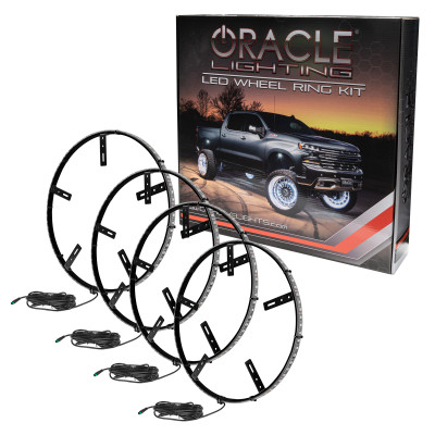 ORACLE Lighting LED Illuminated Wheel Rings - ColorSHIFT RGB+W - 4215-339 Photo - Primary