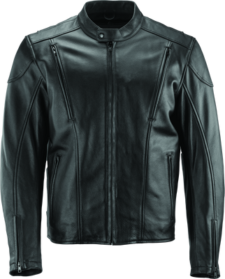 River Road Race Leather Jacket Black - 2XL - 094360 User 3