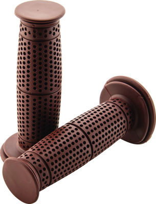 BikeMaster Punch Grips - Brown - 102305 Photo - Primary
