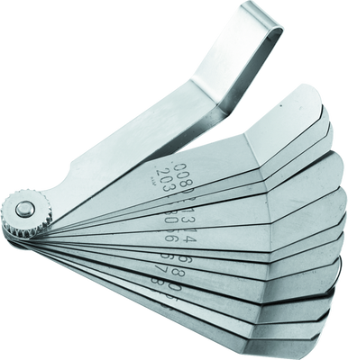 BikeMaster 12-Blade Angled Combination Tappet Feeler Gauge Set - Pack of 3 - 151525 Photo - Primary