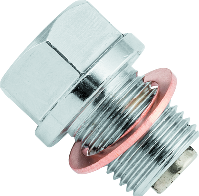 BikeMaster Magnetic Oil Drain Plug 14mm - Stainless - 151682 Photo - Primary