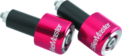 BikeMaster Anodized Aluminum Barend Pair - Red - 152130 Photo - Primary