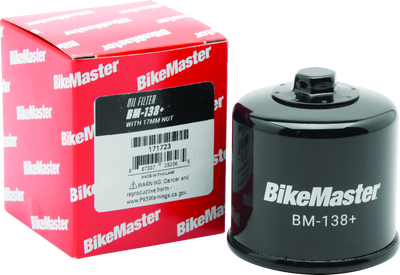 BikeMaster BM-138+ Oil Filter - Black - 171723 Photo - Primary