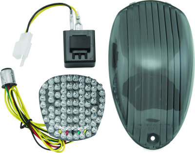 BikeMaster 02-03 Kawasaki VN1500 Vulcan Mean Streak Integrated Tail Light - 261735 Photo - Primary