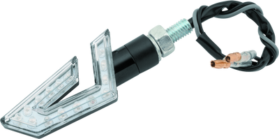 BikeMaster LED Director Turn Signals Pair - Black/Amber - 266286 Photo - Primary