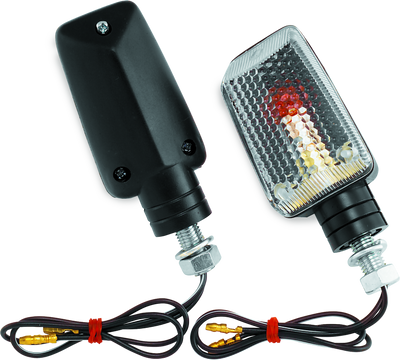 BikeMaster Universal Ministalk Marker Light - Black/Clear - 268141 Photo - Primary