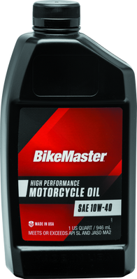 BikeMaster 10W40 Performance Oil - Quart - 532310 Photo - Primary
