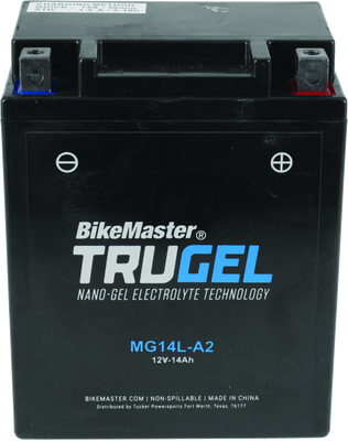 BikeMaster Trugel Battery MG14L-A2 - 780514 Photo - Primary