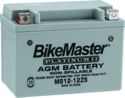 BikeMaster AGM Battery - MS12-12ZS - 780709 Photo - Primary