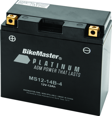 BikeMaster AGM Battery - MS12-14B-4 - 780712 Photo - Primary
