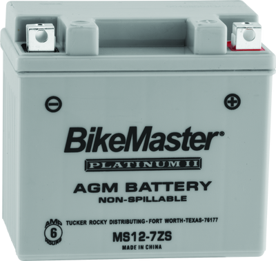BikeMaster AGM Battery - MS12-7ZS - 780742 Photo - Primary