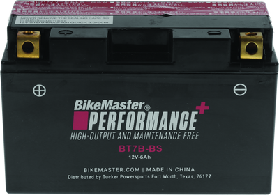 BikeMaster BT7B-BS Battery - 781312 Photo - Primary
