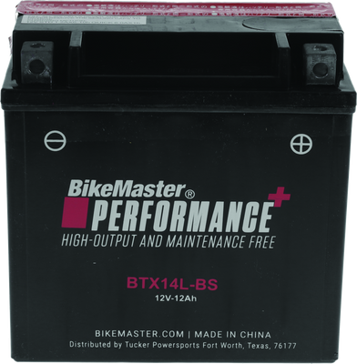 BikeMaster BTX14L-BS Battery - 781329 Photo - Primary