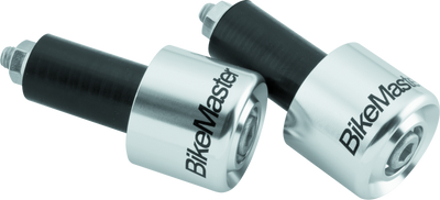 BikeMaster Anodized Aluminum Barend Pair - Silver - 152128 Photo - Primary