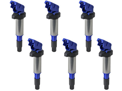 aFe 01-06 BMW 325Ci E46 Scorcher High-Performance Ignition Coil (6 Pack) - 77-92001-MC Photo - Primary