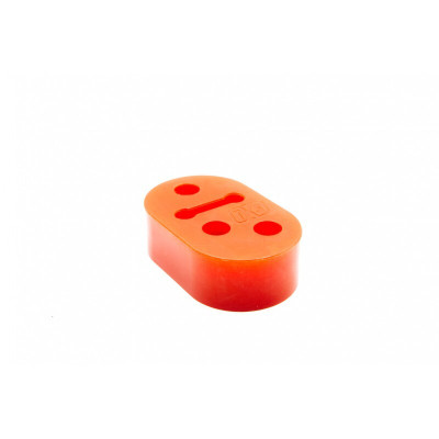 Turbo XS Universal 12mm Two Position Polyurethane Exhaust Hanger - Red - WS-PB-01-RED User 1