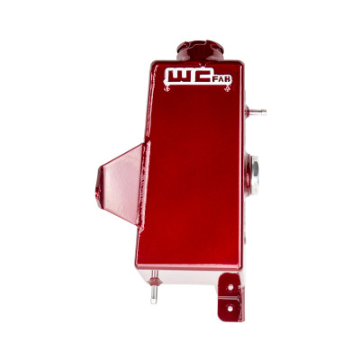 Wehrli 10-12 Cummins 6.7L Coolant Tank (OEM Placement) - WCFab Red - WCF100212-RED User 1