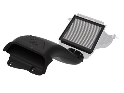 aFe 21-24 Ford F-150 V6/V8 Dynamic Air Scoop w/ Pro DRY S Filter (D.A.S. PLUS) - 55-11001D Photo - Primary