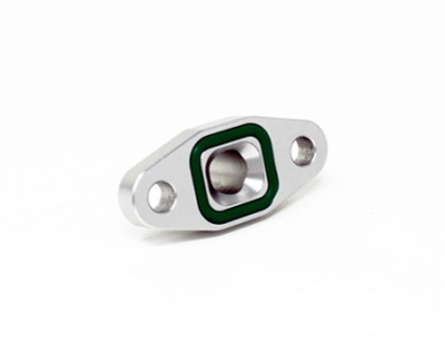 Torque Solution Port Matched Oil Drain Flange - 10AN for T3 T4 T6 Small / Mid Frame Turbos - TS-UNI-628 User 1