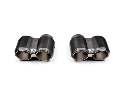 Akrapovic 2021+ BMW M3 (G80)/M4 (G82) Tail Pipe Set (Octagonal Carbon Design) - TP-CT/69 User 1