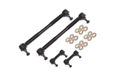 BMR 14-17 Chevy SS Front and Rear Sway Bar End Link Kit - Black - ELK007 Photo - Primary