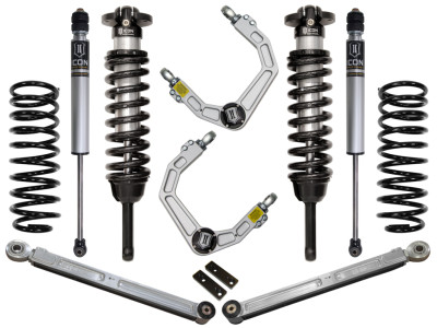 ICON 03-09 Toyota 4Runner/FJ 0-3.5in Stage 3 Suspension System w/Billet Uca - K53053 Photo - Primary