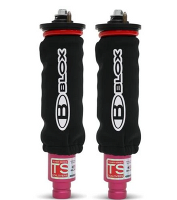 BLOX Racing Neoprene Coilover Covers - Black (Pair) - BXAP-00033-BK User 1