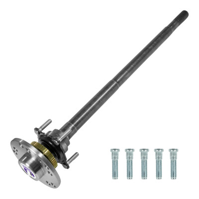 Yukon Gear Rear 4340 Chromoly Axle Kit Jeep JL Dana 35 29 Spline 32.3in Long - YA WD35JL-K Photo - Primary