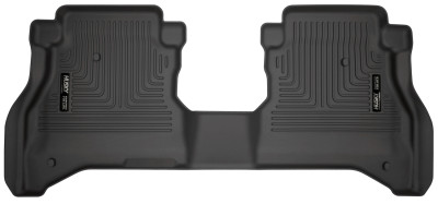 Husky Liners 20-21 Jeep Gladiator Crew Cab WeatherBeater 2nd Seat Black Floor Liners - 14881 Photo - Primary