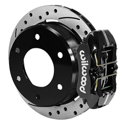 Wilwood 63-87 C10/C15 DynaPro FDPLP Black Calipers 11in x .81in D/S Rotors 6-Lug Rear Disc Brake Kit - 140-16711-D User 1