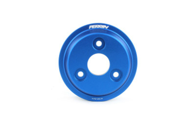 Perrin 15-22 Subaru WRX / 14-18 FXT / 18-21 Crosstrek Lightweight Water Pump Pulley - Blue - PSP-ENG-112BL User 1