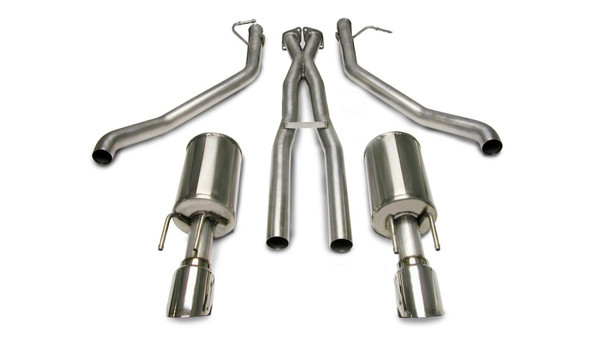 Corsa 2005-2006 Pontiac GTO 6.0L V8 2.5in Sport Cat-Back + XPipe Exhaust Polished Tips - 14189