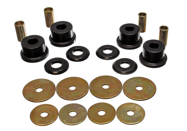 Energy Suspension 90-94 Mitsubishi Eclipse AWD Black Sub-Frame Bushing Set - 5.4105G