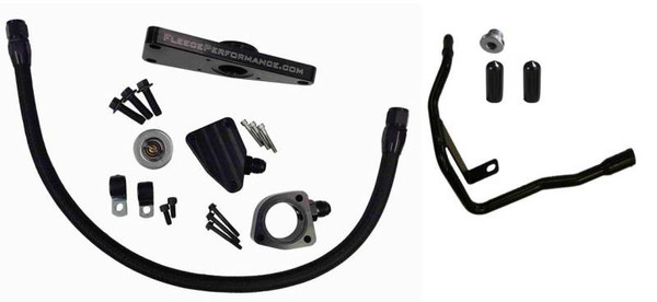 Fleece Performance 03-07 Dodge 5.9L Cummins Coolant Bypass Kit (03-05 Auto Trans) - FPE-CLNTBYPS-CUMMINS-0305