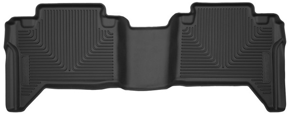 Husky Liners 05-14 Toyota Tacoma Crew Cab Pickup X-Act Contour Black 2nd Seat Floor Liner - 53801